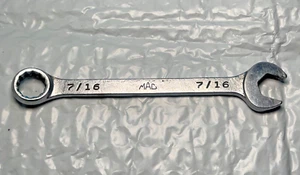 MAC TOOLS CW 14, 7/16” COMBINATION WRENCH, 5" LONG, 12 POINT. - Picture 1 of 6