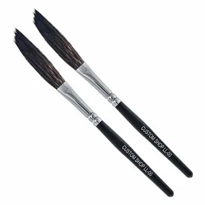 Custom Shop LL-00 Spazzola fodera lunga #00 - 2 1/4" capelli di scoiattolo e nero sintetico - Foto 1 di 5