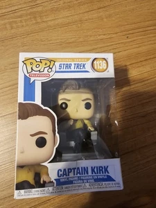 Figura Vinilo Funko Pop Televisión Star Trek Original Capitán Kirk 1136 - Imagen 1 de 3