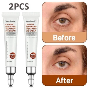 2PCS Anti Aging Eye Cream Under Eye Cream for Eye Bag Dark Circles Puffiness - Picture 1 of 13