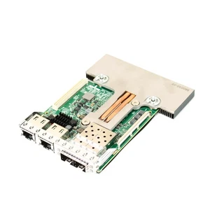 Dell Broadcom 57412 2x 10Gb SFP+ 2x 1GbE Network Daughter Card NWMNX - Picture 1 of 3