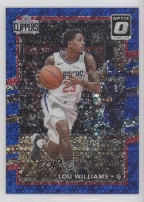 2017-18 Panini Donruss Optic Fast Break Blue Prizm /50 Lou Williams #65 - Image 1 of 2