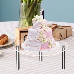 3 Pcs Dessert Stands Cake Pedestal Wedding Cupcake Risers for Displays - Picture 1 of 12