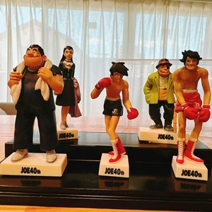 Set Figurine Kodansha TOMORROW'S Joe Toru Rikiishi ecc 40° Anniversario Usate - Foto 1 di 3