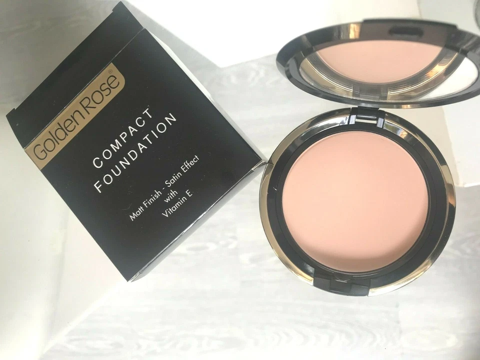 GOLDEN ROSE Fondotinta Compatto Crema Opacizzante Levigante 09 Beige Porcellana Foto 1 de 1