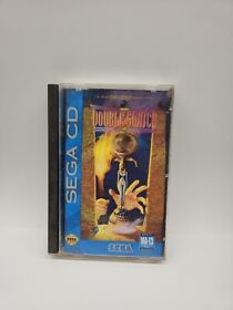 Double Switch Sega CD Disc, Manual, Back Art. Original Authentic.
