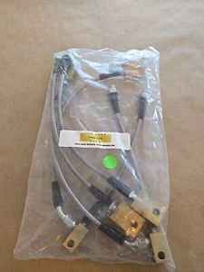 Aftermarket For 03-06 Nissan 350Z Steel Braided Brake Lines TFNIS-1335 - Picture 1 of 11