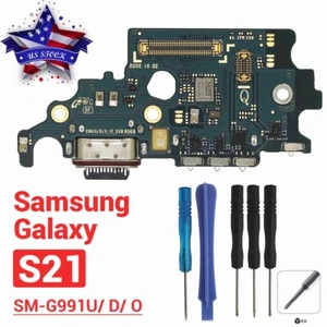 For Samsung Galaxy S21 SM-G991U/D/O USB Charger Charging Port Dock Mic Replace - Picture 1 of 3