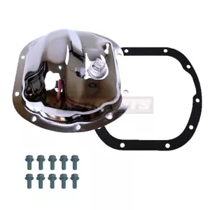 Dodge Ford Jeep4x4 Bronco Chrome Steel Differential Cover 10 Bolt Dana 25-27-30 - Foto 1 di 1