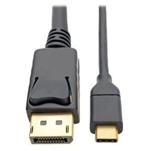 Tripp Lite U444-006-DP USB C to DisplayPort Adapter Converter Cable, 4K @ 60Hz - Picture 1 of 5