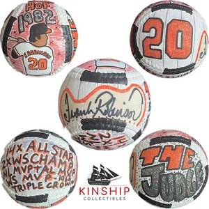 Frank Robinson signed Baseball JSA COA Hand Painted Carter X Orioles HOF Y180 - Picture 1 of 1
