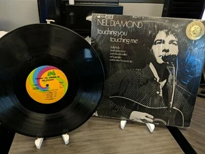 NEIL DIAMOND - Touching You Touching Me 12" LP JF3, SHRINK HYPE STICKER Uni Rec - Picture 1 of 7