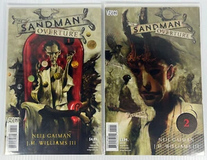 The Sandman: Overture #1-2 (lot of 2) DC Vertigo 2013 Neil Gaiman - Picture 1 of 7