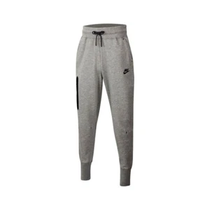 Nike Girls Sportswear Tech Fleece Jogger Pants Heather Grey CZ2595-091 SZ XS-XL - Picture 1 of 5