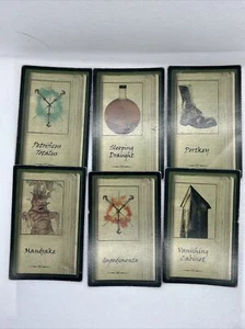 Harry Potter Cluedo Mystery Cards Weapon x 6 - Picture 1 of 8