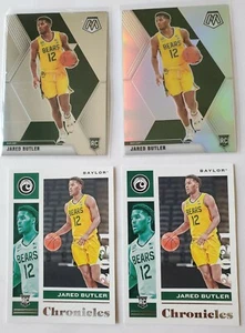 Lote de 4 cartas de Jared Butler RC Chronicles Draft Picks 2021/22 - Imagen 1 de 3