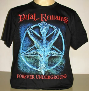 Vital Remains Forever Underground T-Shirt Gr. S M L 2XL 3XL Death Metal Band - Bild 1 von 2