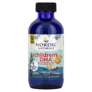 Nordic Naturals Children's DHA 530 mg Omega-3 Strawberry - 119 ml | Great Taste - Picture 1 of 2