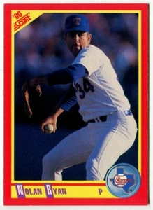 1990 Score #250 Nolan Ryan Texas Rangers - Picture 1 of 2