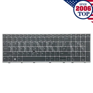 Neue US grau Tastatur Hintergrundbeleuchtung für HP Elitebook 750/850/855 G5 G6 ZBook 15u G5 G6 - Bild 1 von 5