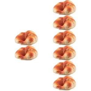 8 Stück Kunstbrot Modell Kunstbrot Ornament Fotografie Requisite Kunstbrot - Zdjęcie 1 z 12