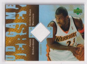 2006-07 Upper Deck Game Jersey Jason Richardson #UD-JR