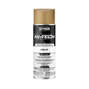 Seymour EN-50 Hi-Tech Engine Enamel Spray Paint—Universal Gold Metallic (12 oz) - Picture 1 of 9