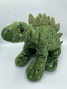 Wild Republic Stegosaurus Green Dinosaur Plush Lovey Stuffed Animal Toy 15" - Picture 1 of 3