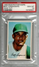 1969 Bert Campaneris MLB PhotoStamps PSA 10 GEM Mint Oakland A's Low Pop KC 