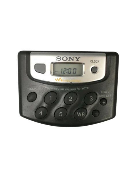 Sony SRF-M37W FM/AM Stereo Radio