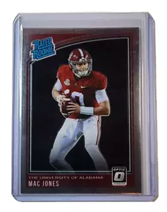 MAC JONES 2021 Panini Chronicles Donruss Optic Draft Picks RATED ROOKIE #209 NM - Picture 1 of 5