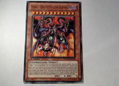 Yugioh YUBEL - DER ULTIMATIVE ALBTRAUM , rymp-de072 Rare deutsch NM 1. Auflage - Bild 1 von 2