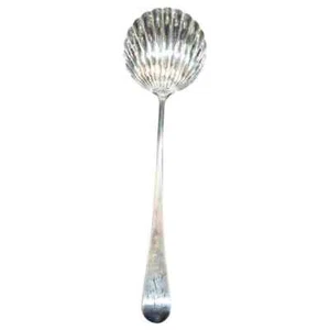 Antique English Georgian Sterling Shell Ladle, Hallmarked, 5.5 T.O., circa 1930 - Picture 1 of 6