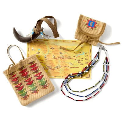 American Girl KAYA ACCESORIES - version #2 - NEW, COMPLETE IN ORIGINAL BOX  - Image 1 of 3