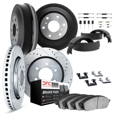 For Toyota Land Cruiser 81-89 Brake Kit DFC PRO-KIT 5000+ Drilled & Slotted - Imagem 1 de 2
