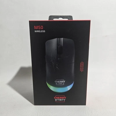 Cherry XTRFY M50 Wireless Ergonomic Gaming Mouse - Black - NEW Sealed In Box - Image 1 of 4