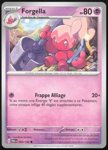 Carte Pokémon Forgella 084/182   Faille Paradoxe Français - Picture 1 of 2