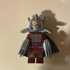 LEGO TMNT Shredder Minifigure tnt035 set 79101 w/ Helmet, claws, Blue cape 