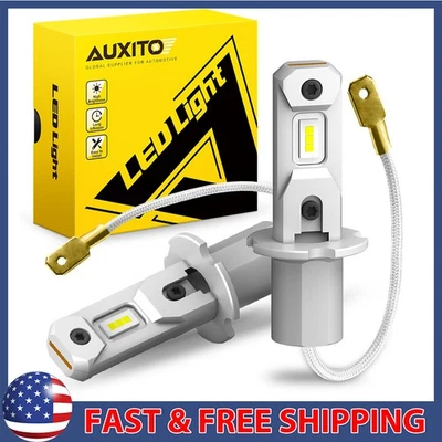 Bombillas antiniebla LED H3 luces de circulación diurna 6500K blanco luz antiniebla 2/4/6/8/10x Foto 1 de 4