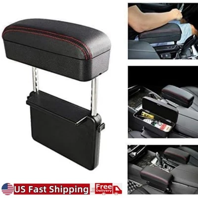 Universal Car Armrest Storage Box Armrest Extender Arm Relaxation Support Pad - Image 1 of 4