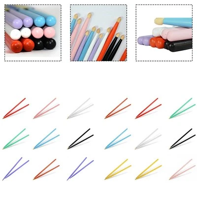 Professional 5A 7A Drumsticks Wood for All Skill Levels Multiple Colors