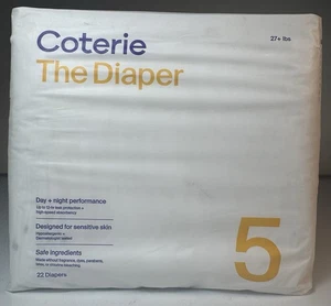 Coterie Windel Größe 5 (27-34lbs) - Bild 1 von 5