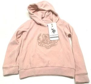 U.S. Polo Assn. Girl's Pink Hoodie Size 5T w/Tags - Picture 1 of 4