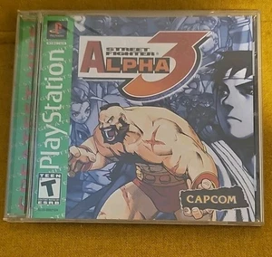 Street Fighter Alpha 3 (Sony PlayStation 1, 1999) - Picture 1 of 4
