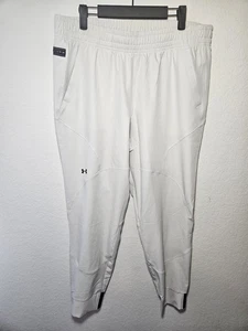 Under Armour Unstoppable Jogginghose Loose Fit Damen weiß #1376926-110 Gr. XL - Bild 1 von 20