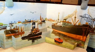 LIVRE ANCIEN 1938 POP-UP RELIEF, MULTIPLAN N°1, CHÉREL - Photo 1/4