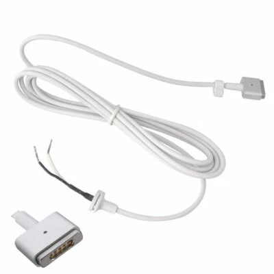 DC Power MagSafe2 Cable Repair Mend Cord T-Tip For Aple Macbook Air 45W 60W 85W - Image 1 of 4