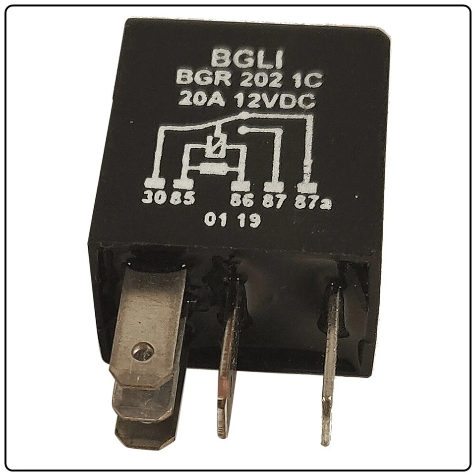 Relé de 5 pines Royal Enfield EE. UU. VENDEDOR Modelos Clásicos GT 535 Himalaya, 650 Gemelos Foto 1 de 1