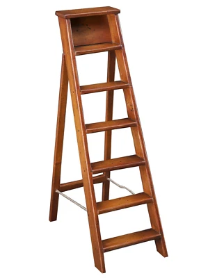 Drury Lane Stage Ladder Architectural 3D Wooden Model 10.75" Staircase Figurine - Image 1 of 4