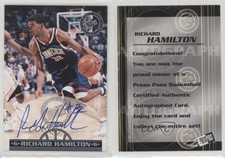 1999 Press Pass Authentics Auto Richard Hamilton Rookie Auto RC